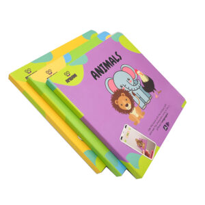 App-Connected Multilingual Animal Board Book Printing