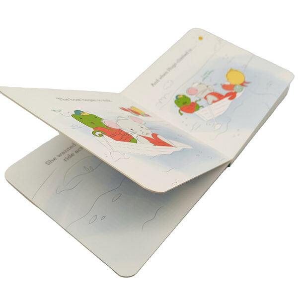 App-Connected Multilingual Animal Board Book Printing