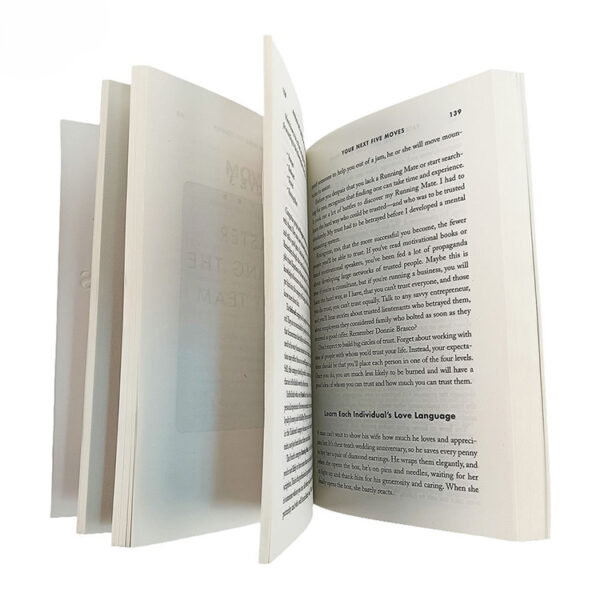 Blue-Cover Business Strategy Paperback Printing