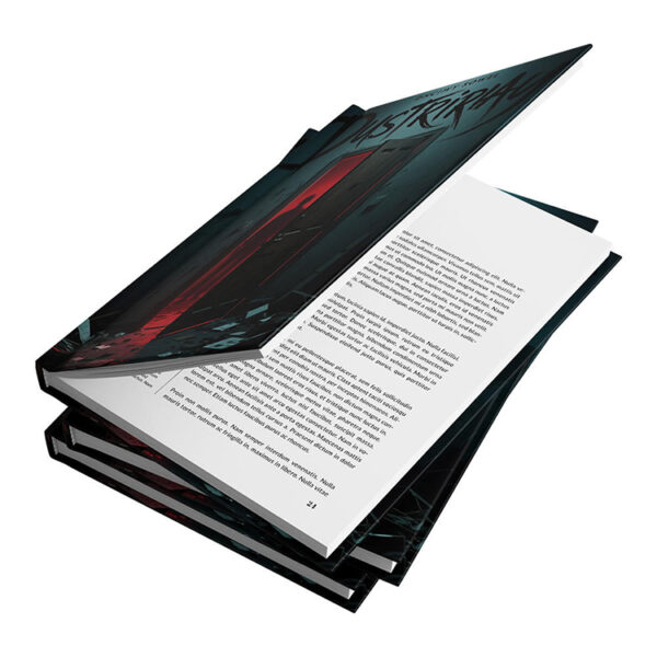 Dark Illustrated Casebound Genre Novel Printing