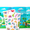 Fold-Out Panoramic Dinosaur Sticker Book Printing