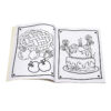 Food-Themed Square Coloring Activity Book Printing