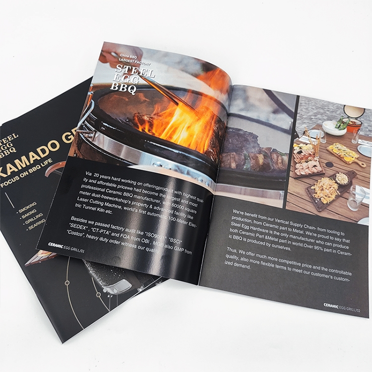 Full-Bleed Product Use Manual Booklet Printing