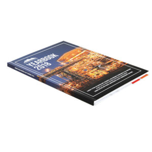Full-Color Editorial Corporate Yearbook Hardcover Printing