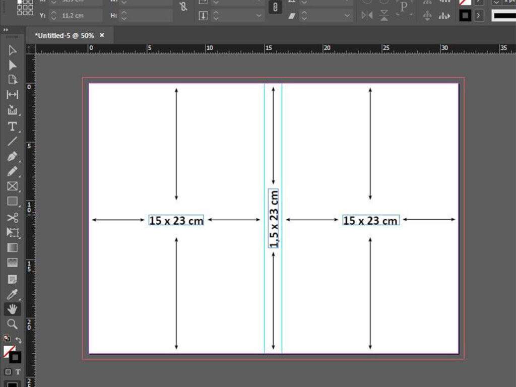 Diseño completo de la portada y el lomo del libro, preparado para su impresión