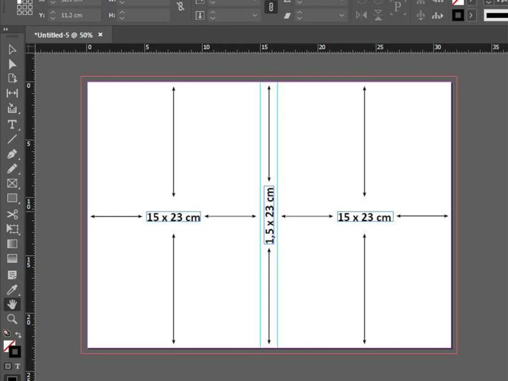 Full book cover and spine artwork prepared for printing