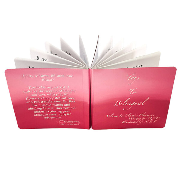 Gloss-Finish Adult Bilingual Board Book Printing
