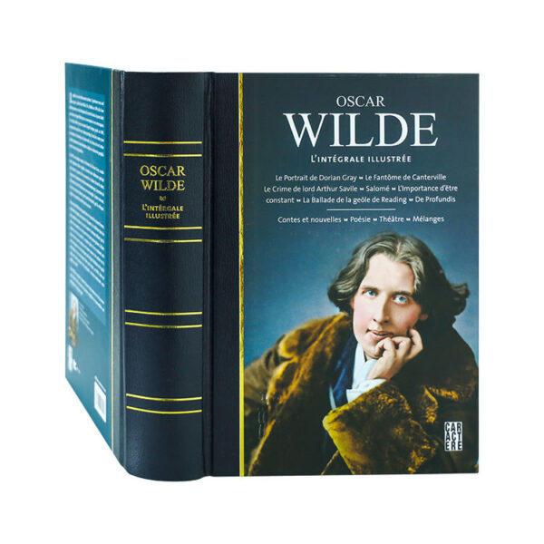 Gold-Detailed Portrait Literary Collection Hardcover Printing