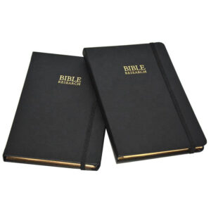 Gold-Edged Elastic-Closure Study Journal Printing