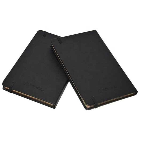 Gold-Edged Elastic-Closure Study Journal Printing