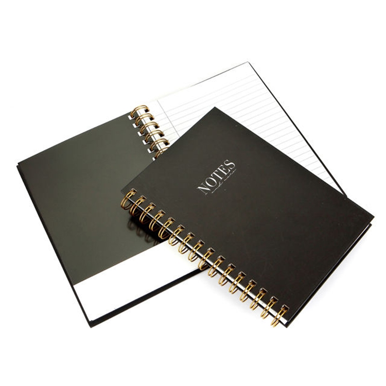 Gold Wire-O Hardcover Ruled Notebook Printing