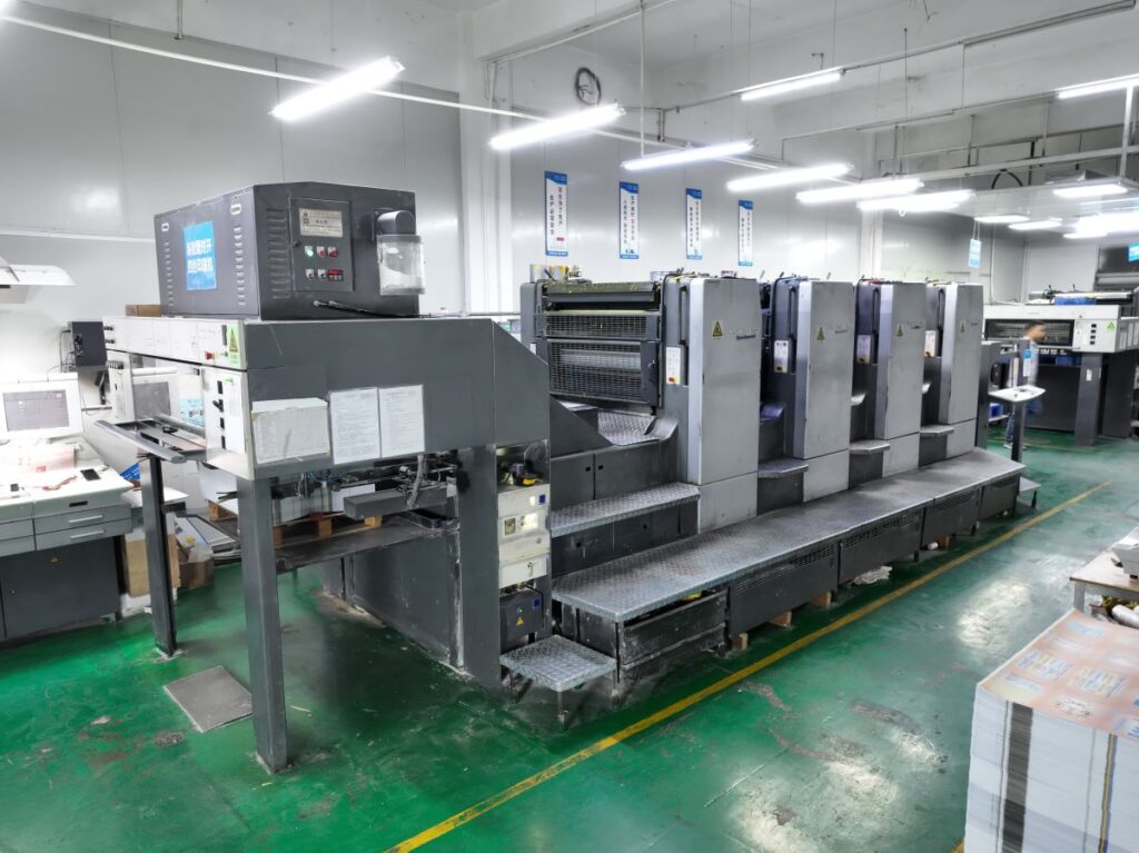 Heidelberg-Bogenoffsetdruckmaschine