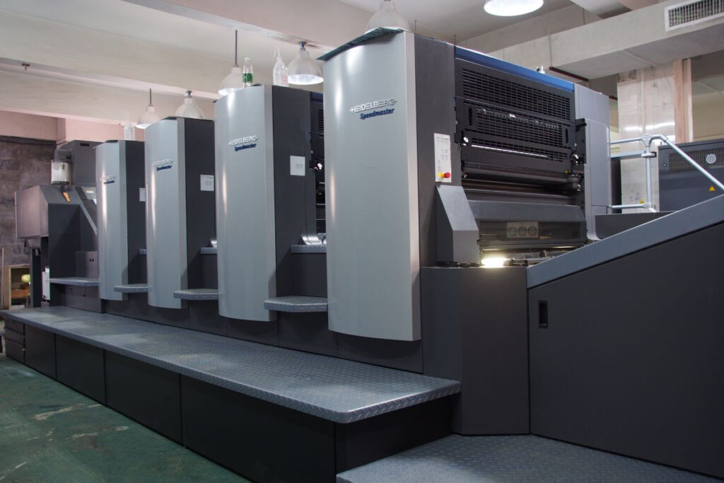 Prensa de hojas Heidelberg