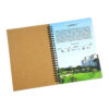 Kraft Cover Wire-O Corporate Notebook Printing