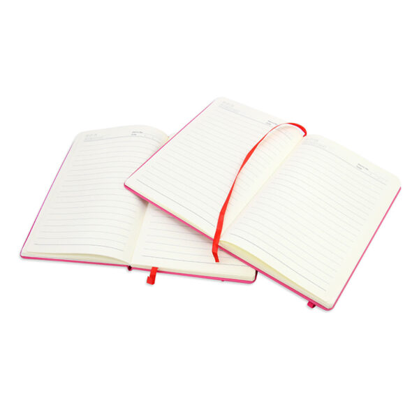 Memo-Header Elastic Hardcover Notebook Printing