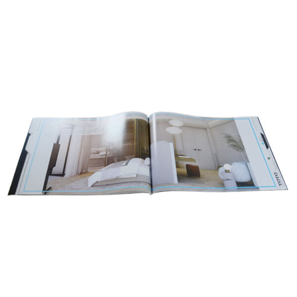 Metallic Gold-Pattern Interior Specification Manual Printing