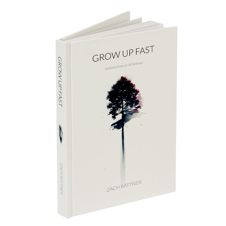 Minimalist Dust Jacket Hardcover Novel Printing