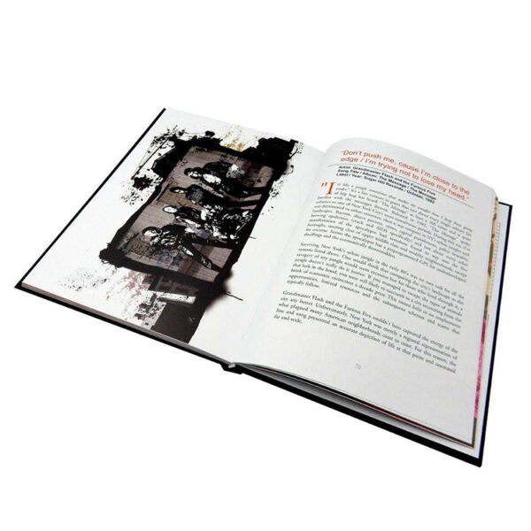 Monochrome Collage Photo-Essay Hardcover Book Printing