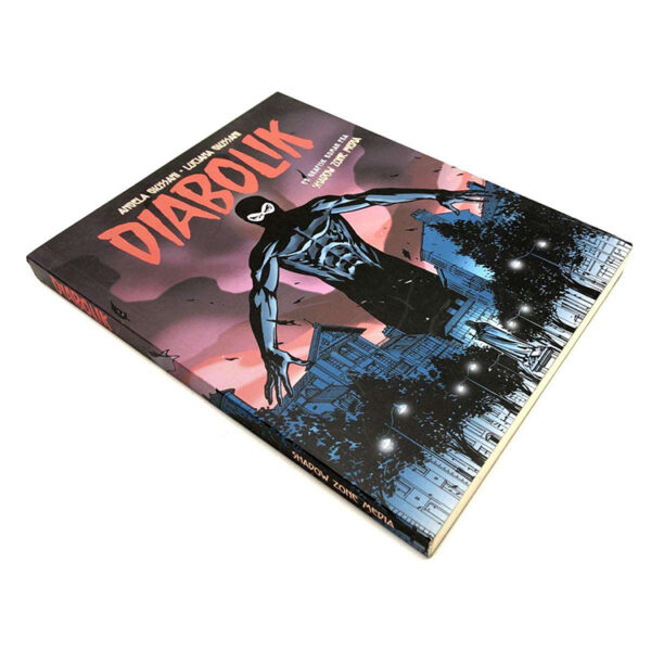 Monochrome Comic Paperback Printing with Full-Color Cover