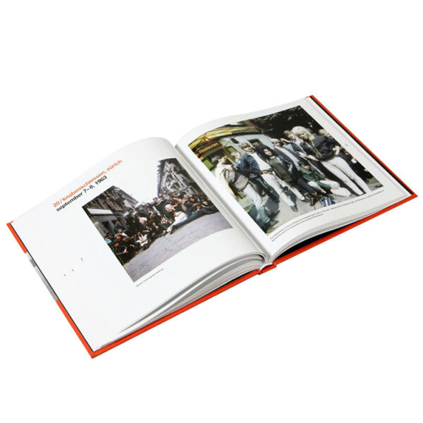 Photographic Interior Square Hardcover Novel Printing