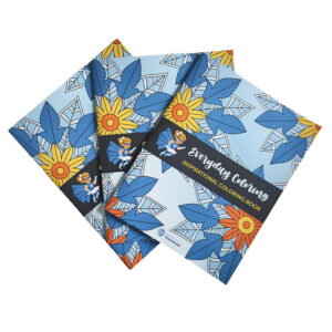 Reusable Sticker and Coloring Activity Book Printing