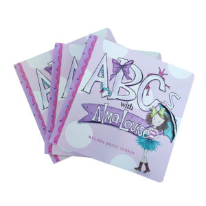 Rounded Alphabet Learning Board Book Printing