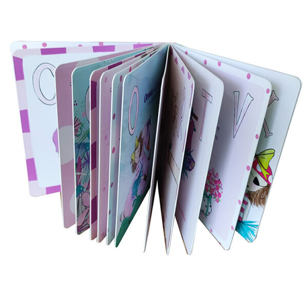 Rounded Alphabet Learning Board Book Printing
