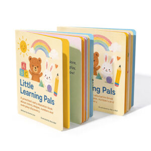 Rounded-Corner Counting and Color Board Activity Book Printing
