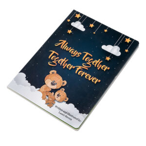 Rounded-Corner Illustrated Family Story Board Book Printing