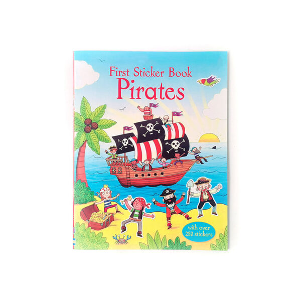 Scene-Indexed Pirate Adventure Sticker Book Printing
