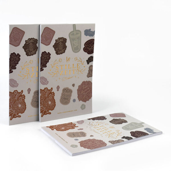 Slim Portrait Inspirational Sticker Book Printing