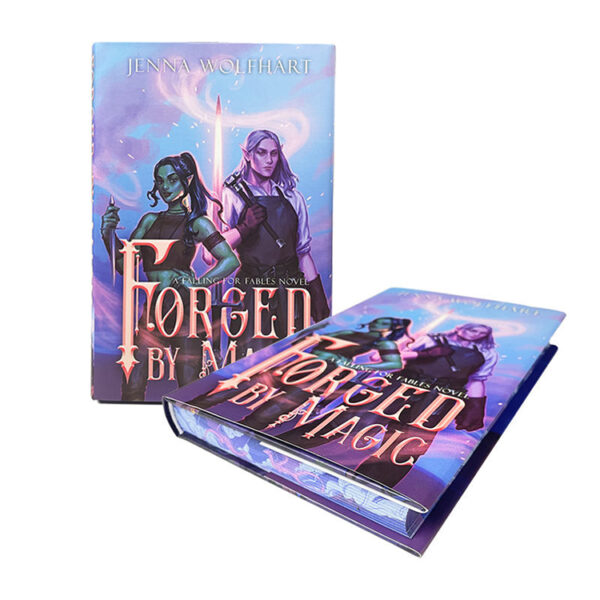 Spot Gloss Dust Jacket Fantasy Novel Printing