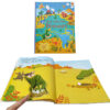 Story-Led Dinosaur Habitat Sticker Book Printing