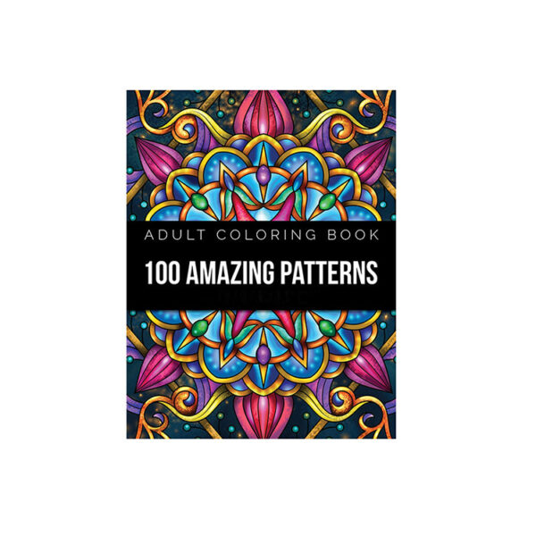 Symmetrical Pattern Adult Coloring Book Printing