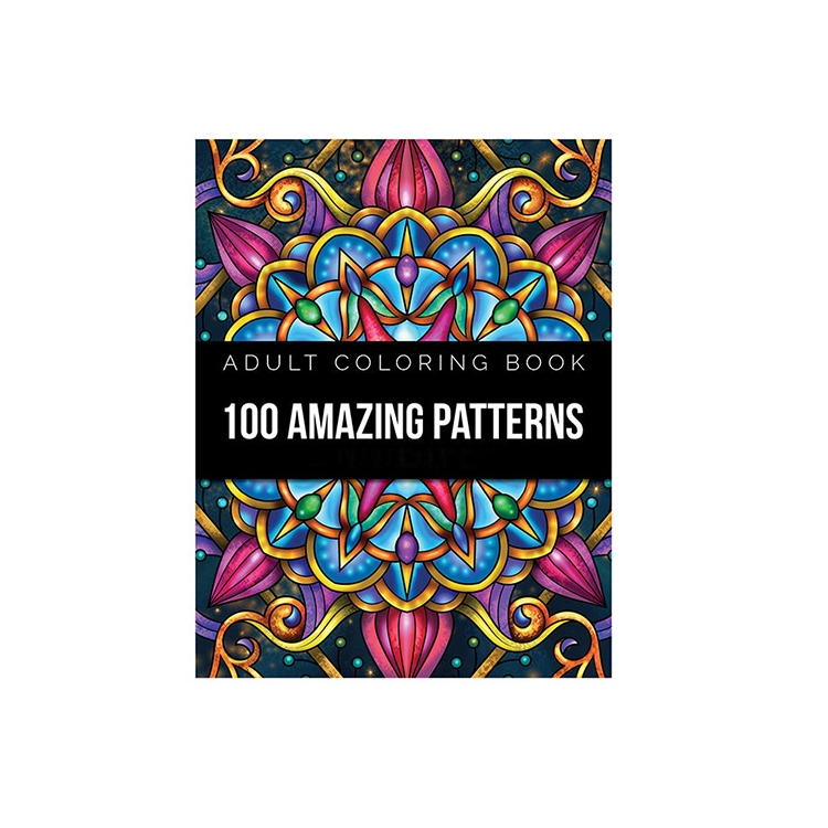 Symmetrical Pattern Adult Coloring Book Printing