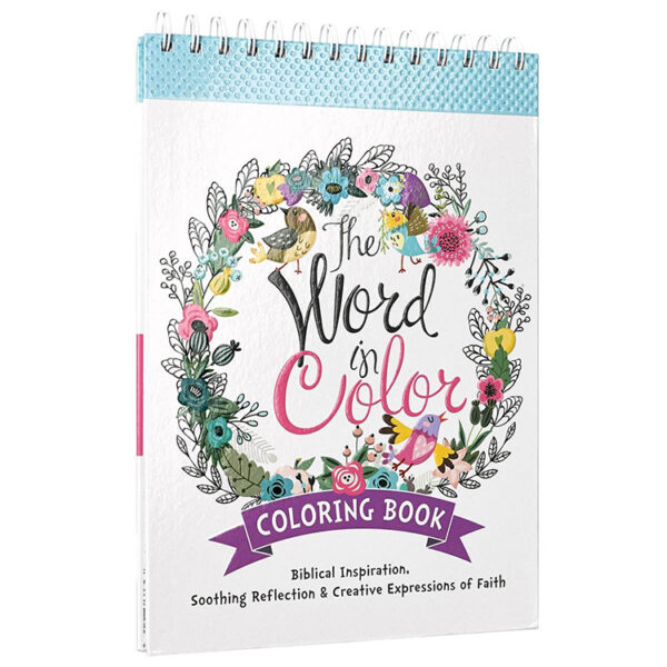 Top-Bound Quote and Illustration Coloring Book Printing