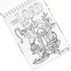 Top-Bound Quote and Illustration Coloring Book Printing