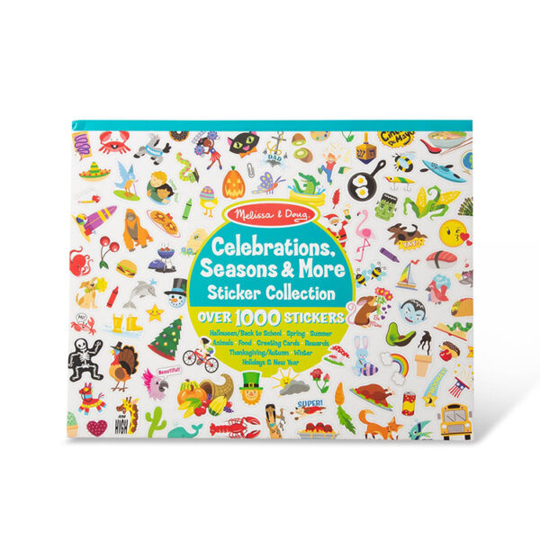 Wide-Format Seasonal Sticker Collection Book Printing