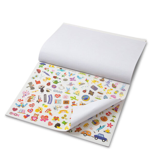 Wide-Format Seasonal Sticker Collection Book Printing