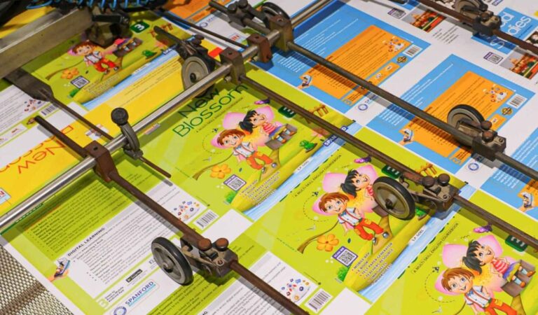 Stampa di libri di attività per bambini destinati a case editrici specializzate in libri didattici