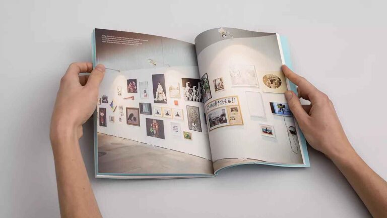 Impresión de catálogos de exposiciones para museos