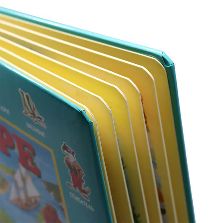 Come viene determinato lo spessore delle pagine dei libri cartonati