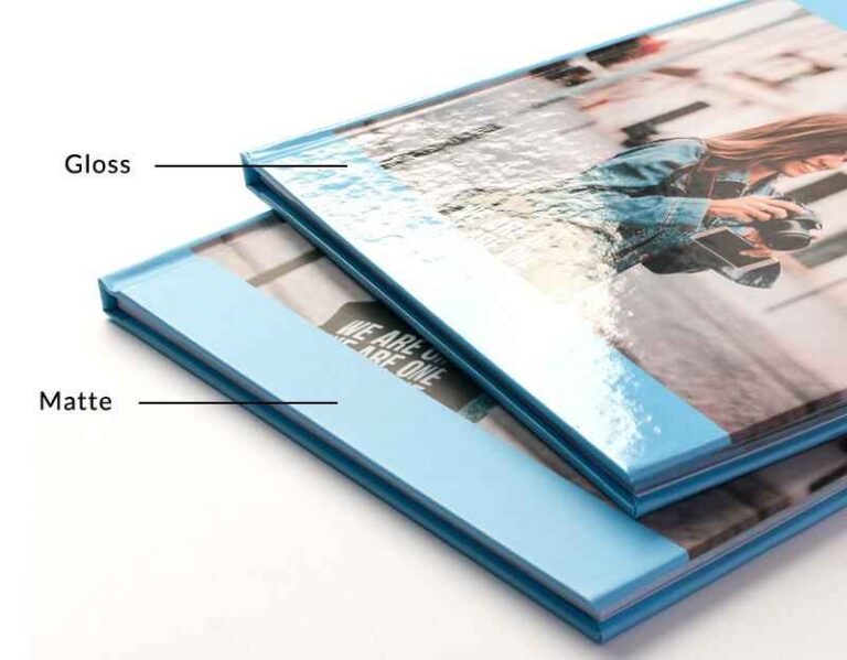 Laminado mate frente a laminado brillante